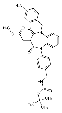 264915-91-5 structure, C31H34N4O6