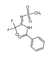 78488-82-1 N-(S-(chlorodifluoromethyl)-N-(methylsulfonyl)sulfinimidoyl)benzamide