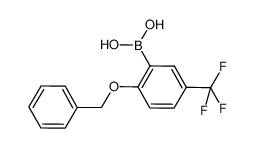 2-苄氧基-5-(三氟甲基)苯硼酸