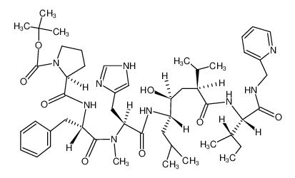 103336-05-6 structure, C50H75N9O8