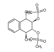 83731-53-7 spectrum, r,t-1,4-dimethyl-t,c-2,3-bis(mesyloxy)-1,2,3,4-tetrahydronaphthalene