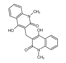 57147-67-8 3,3'-methylenebis[4-hydroxy-1-methylquinolin-2(1H)-one]