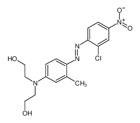 2-[4-[(2-chloro-4-nitrophenyl)diazenyl]-N-(2-hydroxyethyl)-3-methylanilino]ethanol 3769-57-1