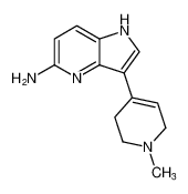 207849-67-0 spectrum, 3-(1-methyl-1,2,3,6-tetrahydropyridin-4-yl)-1H-pyrrolo[3,2-b]pyridin-5-amine