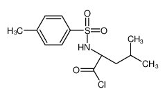 61341-05-7 (2S)-4-methyl-2-[(4-methylphenyl)sulfonylamino]pentanoyl chloride