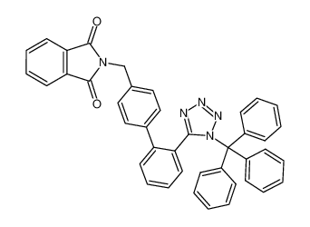 2-((2'-(1-trityl-1H-tetrazol-5-yl)-[1,1'-biphenyl]-4-yl)methyl)isoindoline-1,3-dione 905456-93-1