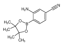 2-Amino-4-cyanophenylboronic acid pinacol ester 1384855-68-8