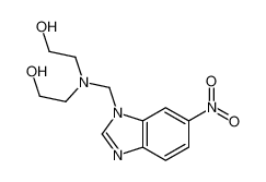 103248-17-5 2-[2-hydroxyethyl-[(6-nitrobenzimidazol-1-yl)methyl]amino]ethanol