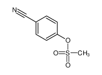 138373-10-1 spectrum, (4-cyanophenyl) methanesulfonate