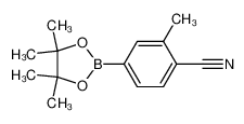 2-methyl-4-(4,4,5,5-tetramethyl-1,3,2-dioxaborolan-2-yl)benzonitrile 775351-54-7