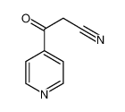 3-oxo-3-pyridin-4-ylpropanenitrile 23821-37-6