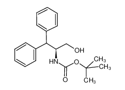 (S)-tert-Butyl (3-hydroxy-1,1-diphenylpropan-2-yl)carbamate 155836-47-8