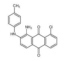 1-amino-8-chloro-2-(4-methylanilino)anthracene-9,10-dione 88653-24-1