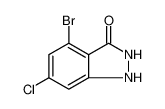3H-Indazol-3-one, 4-bromo-6-chloro-1,2-dihydro- 887568-37-8