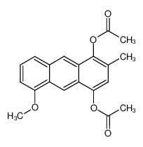 71785-98-3 1,4-diacetoxy-5-methoxy-2-methylanthracene