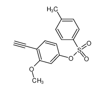 328945-90-0 2-Methoxy-4-(tosyloxy)phenylacetylene