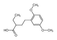 77199-90-7 spectrum, 2-ethyl-4-(2'5'-dimethoxyphenyl) butyric acid