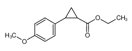 ethyl 2-(4-methoxyphenyl)cyclopropanecarboxylate 98017-60-8