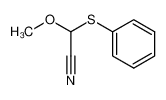 110843-87-3 2-methoxy-2-(phenylthio)acetonitrile