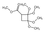 88460-11-1 methyl 2,2,3,3-tetramethoxycyclobutane-1-carboxylate