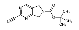 365996-88-9 tert-butyl 2-cyano-5,7-dihydropyrrolo[3,4-d]pyrimidine-6-carboxyl ate