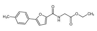 92972-90-2 spectrum, Glycine, N-[[5-(4-methylphenyl)-2-furanyl]carbonyl]-, ethyl ester