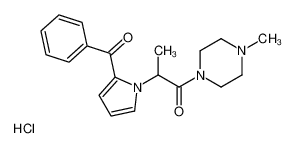 15008-86-3 structure, C19H24ClN3O2