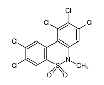 3846-28-4 structure, C13H6Cl5NO2S