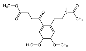 50548-58-8 methyl 4-(2-(2-acetamidoethyl)-4,5-dimethoxyphenyl)-4-oxobutyrate