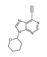 6-ethynyl-9-(oxan-2-yl)purine 333780-80-6