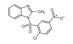 337506-43-1 structure, C14H10ClN3O4S