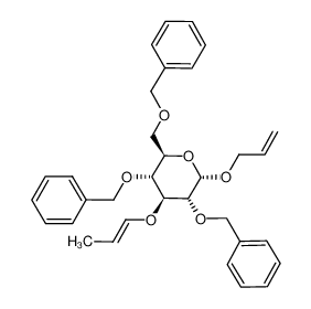 77388-92-2 allyl 2,4,6-tri-O-benzyl-3-O-(1-propenyl)-α-D-glucopyranose