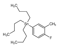 tributyl-(4-fluoro-3-methylphenyl)stannane