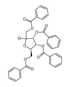 13019-85-7 1,3,4,6-tetra-O-benzoyl-D-psicofuranosyl chloride