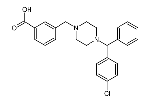 114624-65-6 3-[[4-[(4-chlorophenyl)-phenylmethyl]piperazin-1-yl]methyl]benzoic acid