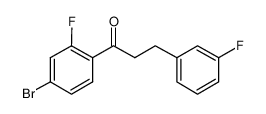 898767-47-0 structure, C15H11BrF2O