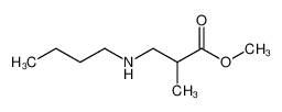 METHYL 3-(BUTYLAMINO)-2-METHYLPROPANOATE 13604-68-7