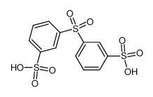 7566-34-9 structure, C12H10O8S3