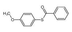 24197-73-7 spectrum, S-(p-methoxyphenyl) benzothioathe