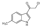 2-Chloro-1-(6-methyl-1H-indol-3-yl)ethanone 115027-18-4