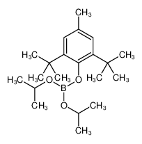 2929-87-5 structure, C21H37BO3