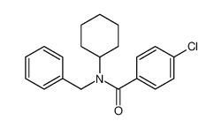 N-benzyl-4-chloro-N-cyclohexylbenzamide 945714-67-0