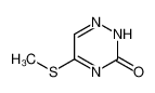 1,2,4-Triazin-3(2H)-one,5-(methylthio)-(9CI) 57360-30-2