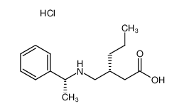 1315473-76-7 (R,R)-3-[(1-phenylethylamino)-methyl]-hexanoic acid hydrochloride