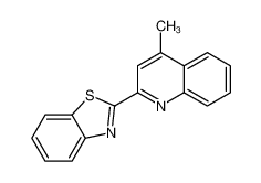 64819-82-5 2-(4-methylquinolin-2-yl)-1,3-benzothiazole