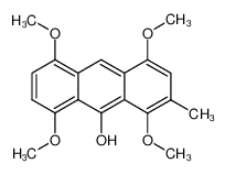 72003-97-5 spectrum, 1,4,5,8-Tetramethoxy-2-methyl-9-hydroxyanthracen