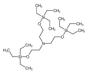 20467-10-1 structure, C24H57NO3Si3