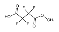 356-33-2 2,2,3,3-tetrafluoro-4-methoxy-4-oxobutanoic acid