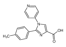 2-(4-methylphenyl)-1-(4-pyridyl)-1H-imidazole-4-carboxylic acid 787563-31-9