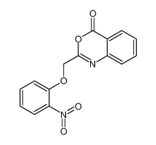 96656-56-3 2-[(2-nitrophenoxy)methyl]-3,1-benzoxazin-4-one